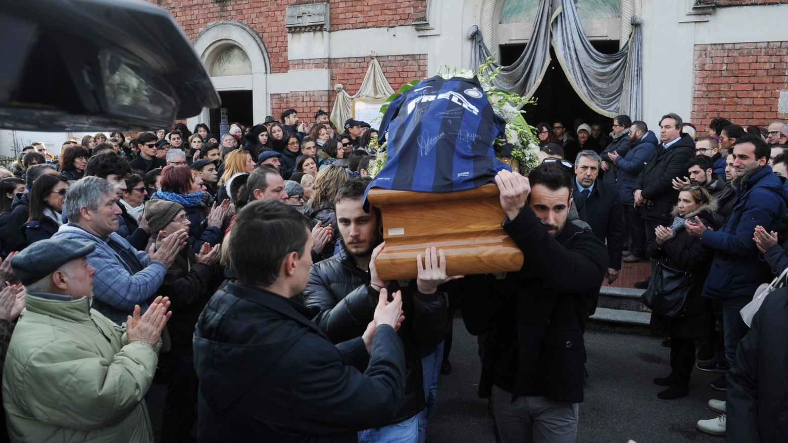 I funerali di Alessandro Gioia