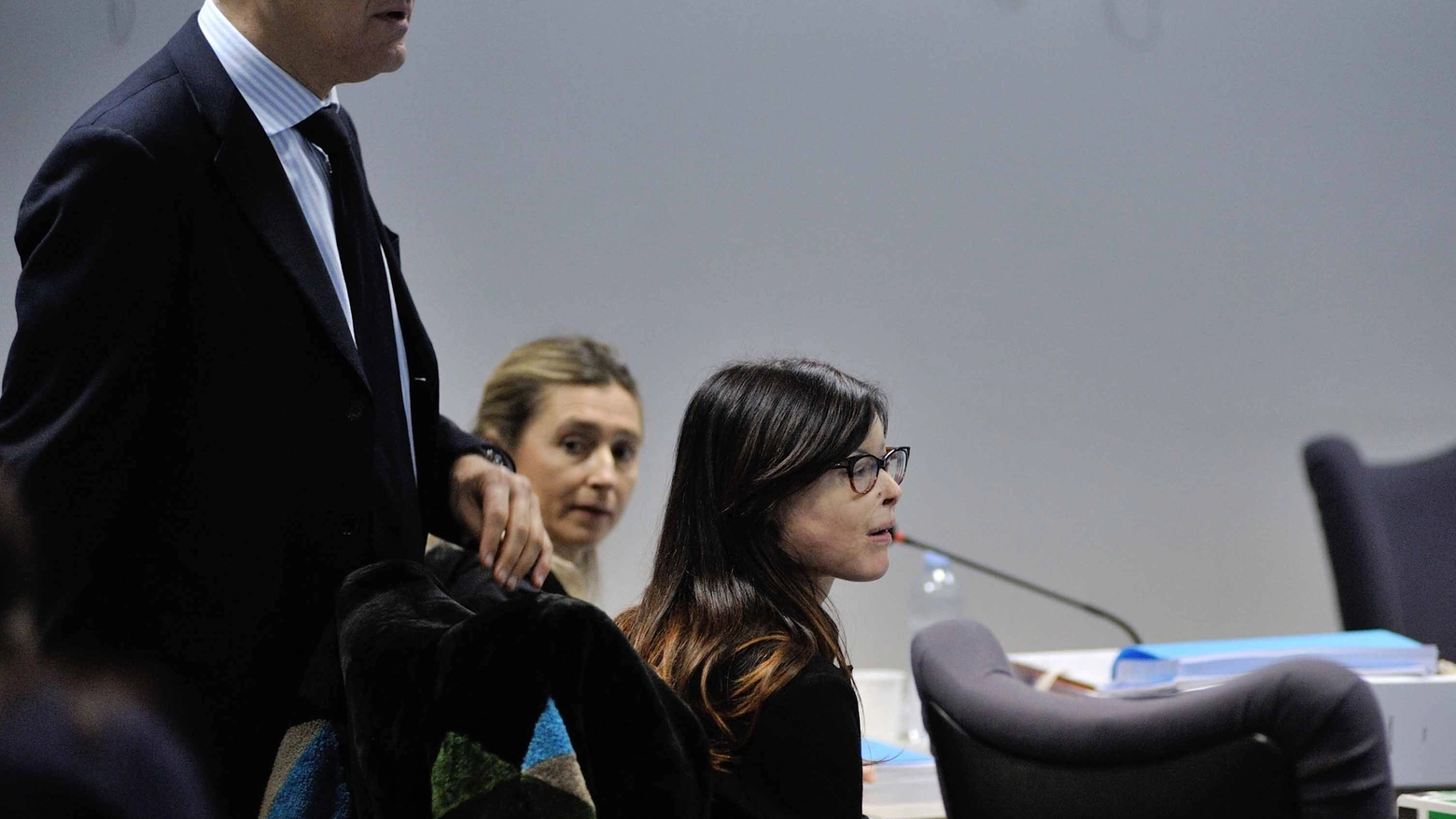 Lucia Annibali al processo d'Appello (foto LaPresse)