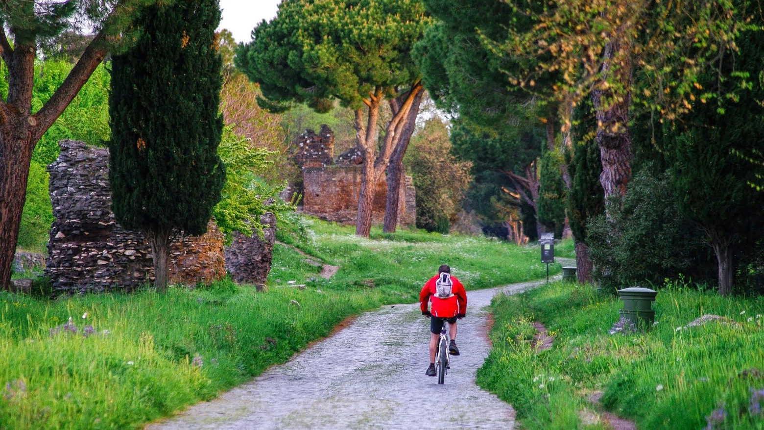 la visita guidata di Via Appia Antica in bicicletta