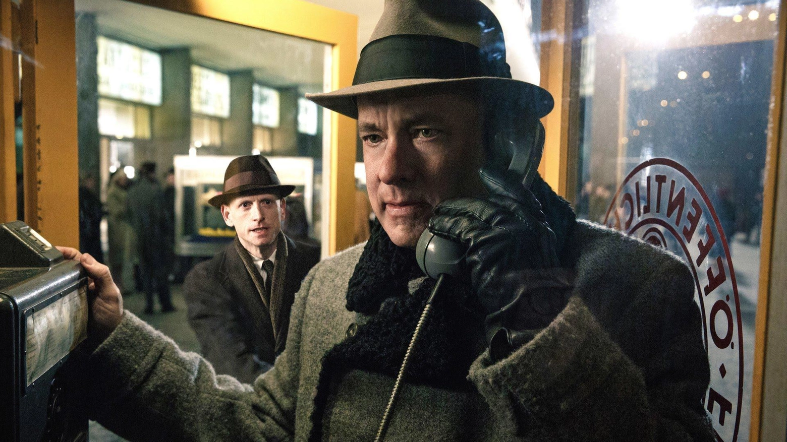 Un’immagine tratta dal film ‘Il ponte delle spie’, con Tom Hanks
