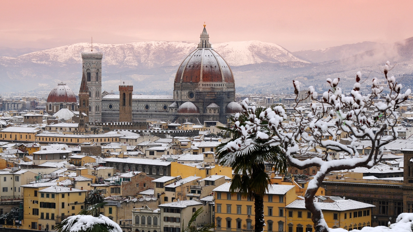 Previsioni del tempo, rischio neve a Firenze (Foto d'archivio)