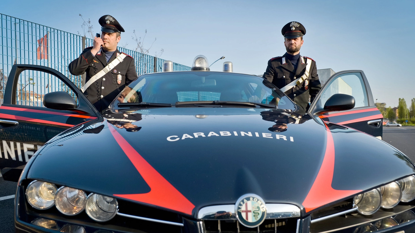 I carabinieri hanno verificato la situazione