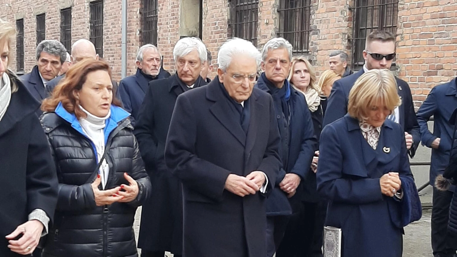 Mattarella ad Auschwitz, partecipa alla Marcia dei vivi (Ansa)