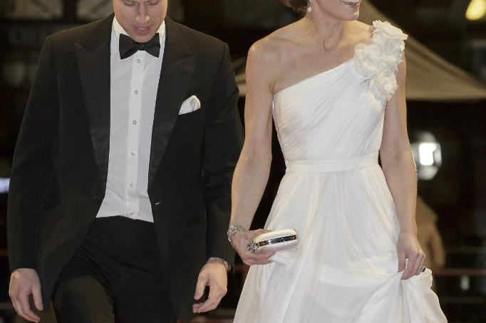 Kate Middleton e William ai Bafta del 2019: la principessa ha riutilizzato lo stesso abito