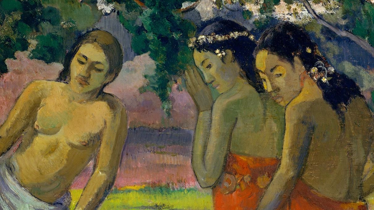 Un celeberrimo dipinto di Gauguin sulle donne polinesiane