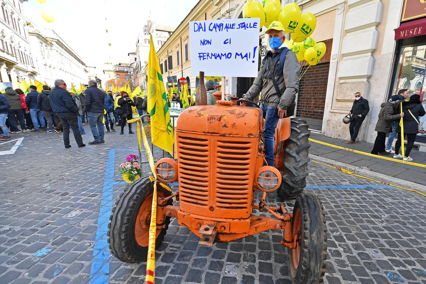 Coldiretti, manifestazione a Roma 