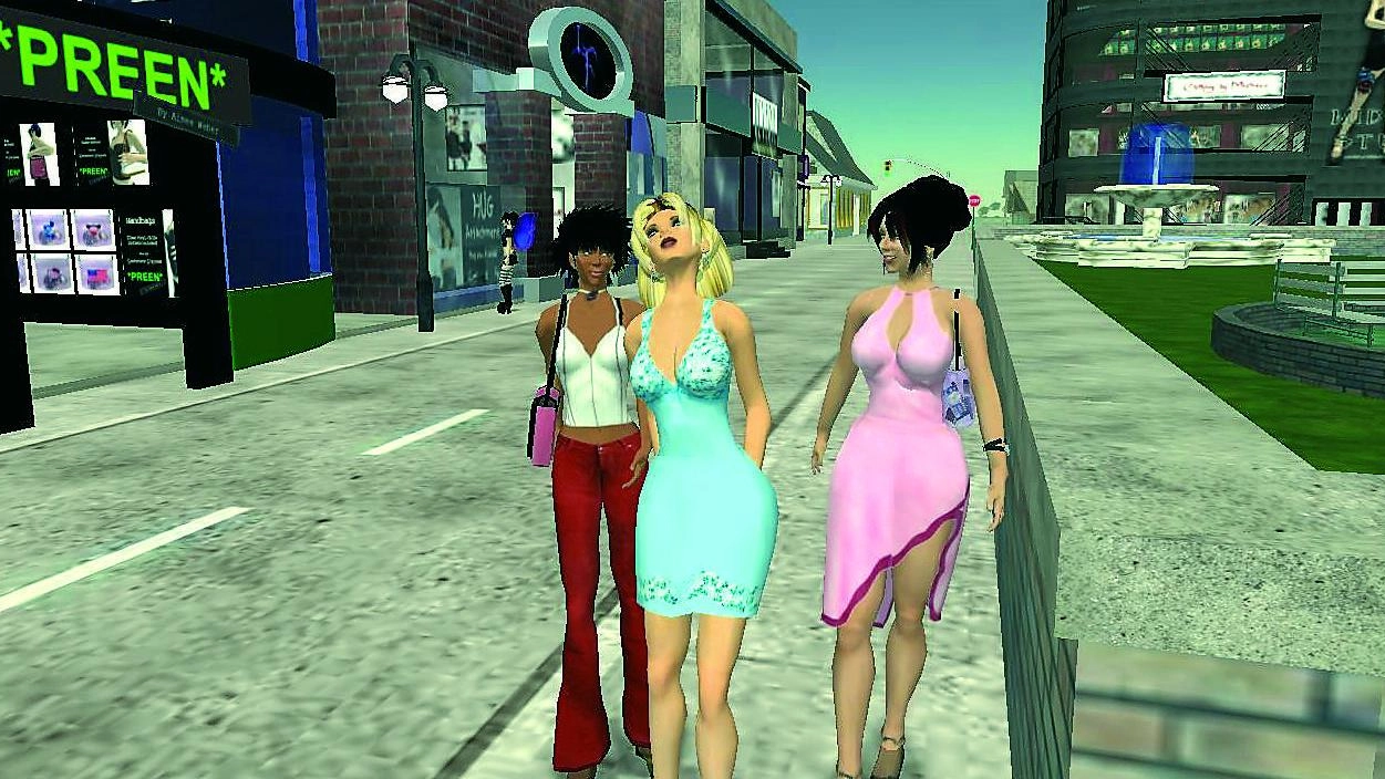Un'immagine di Second Life 