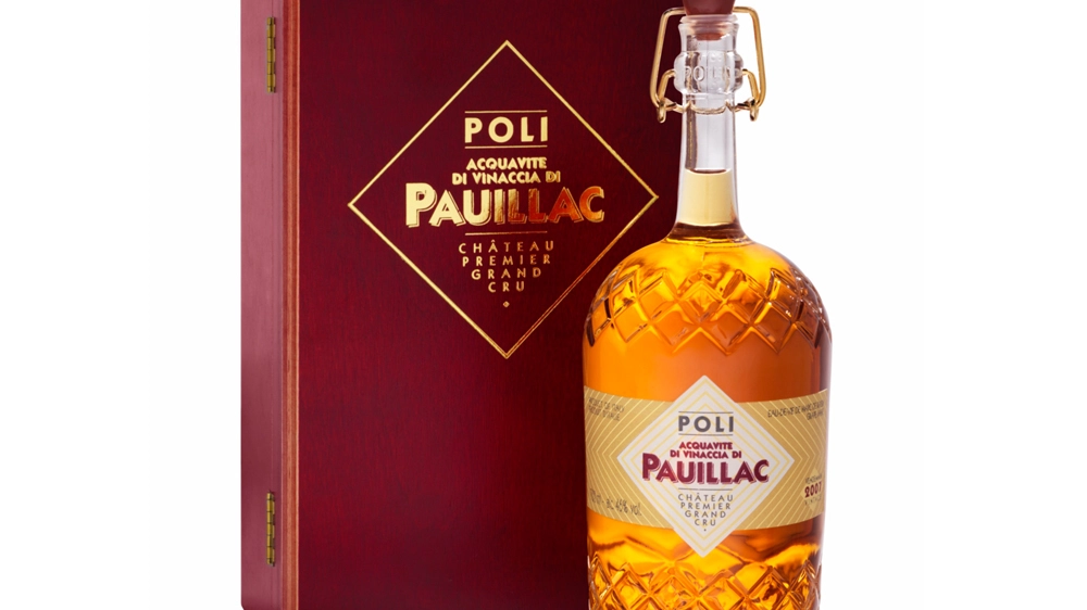 Una bottiglia di Poli Pauillac – Foto: Poli Distillerie