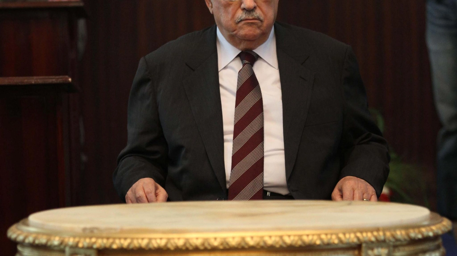 Il presidente dell'Autorità nazionale palestinese Abu Mazen (Ansa)