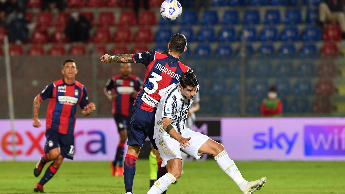Crotone-Juventus 1-1 (Ansa)
