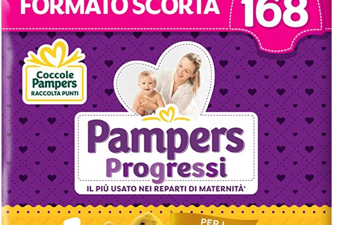 Pampers Progressi Newborn su amazon.com