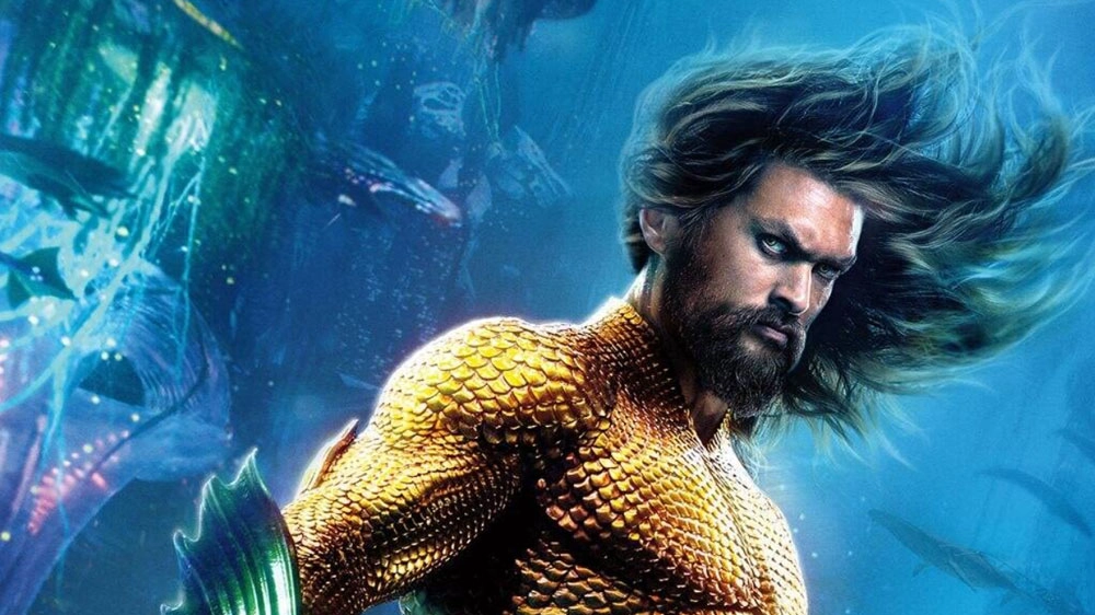Dettaglio del poster di 'Aquaman' (2018) - Foto: Warner Bros.