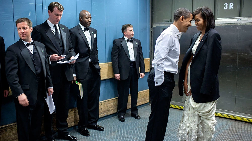 Barack e Michelle Obama: Foto: Pete Souza (dal sito ufficiale del festival di Cortona)