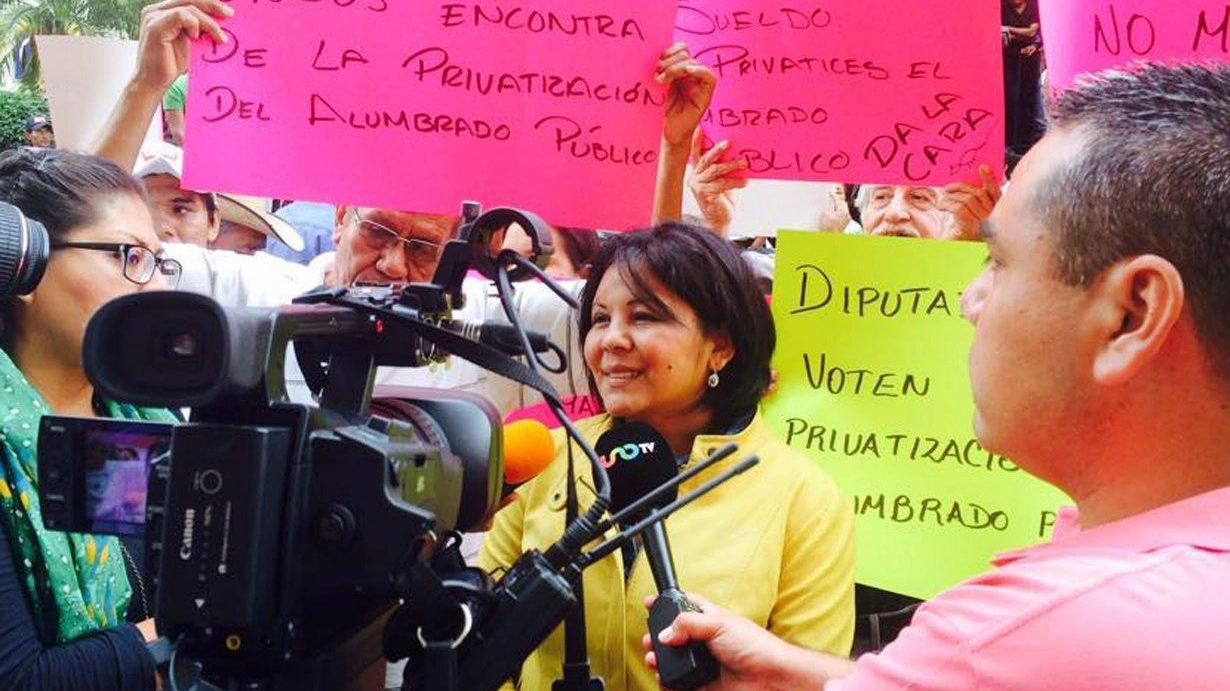 Gisela Motta, donna sindaco messicana uccisa il giorno dopo l'insediamento (Ansa)
