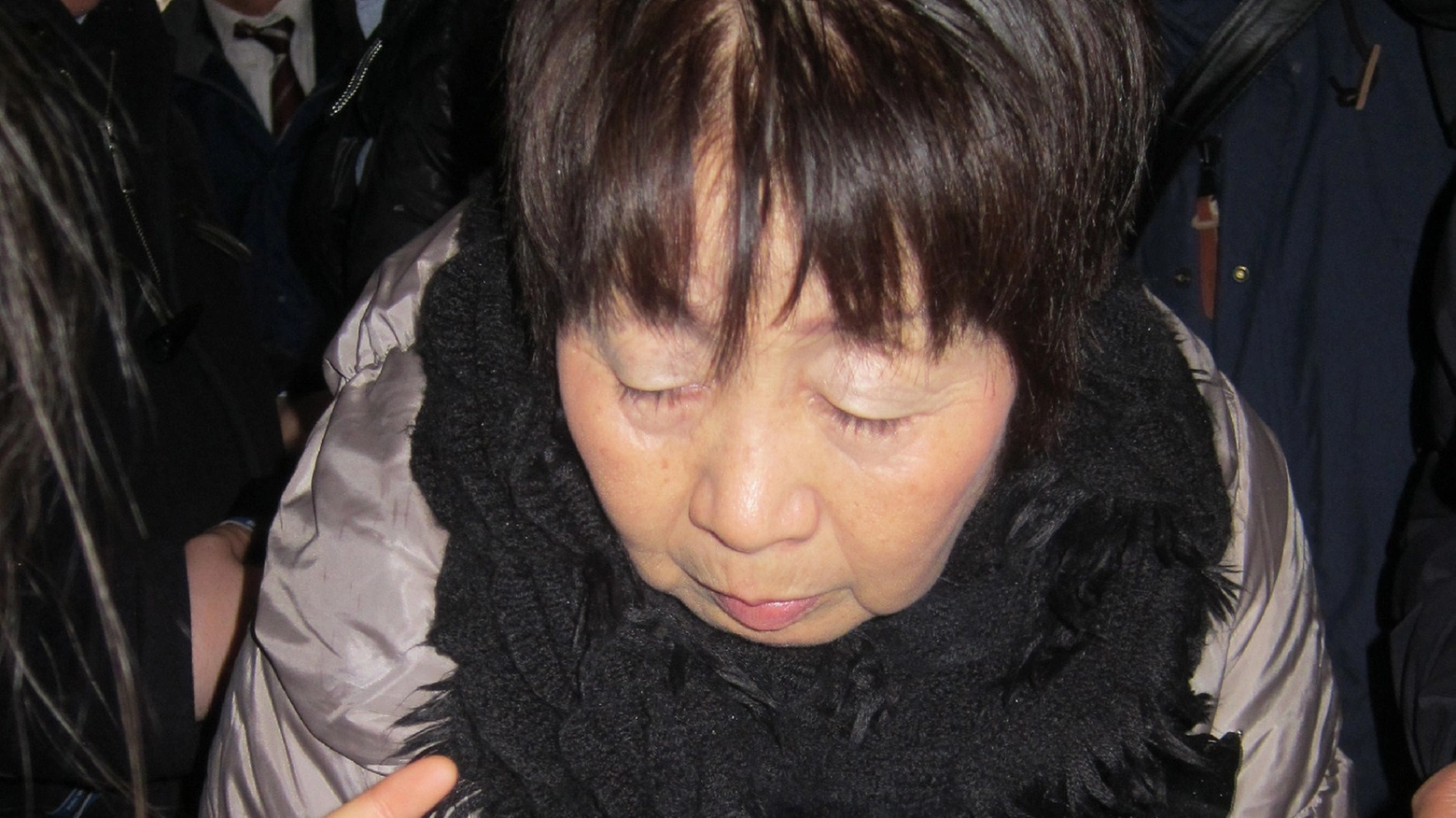 L'arresto di Chisako Kakehi, soprannominata la 'vedova nera' (Afp)