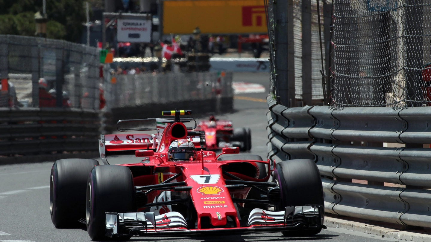 Sebastian Vettel al Gp di Monaco (LaPresse)