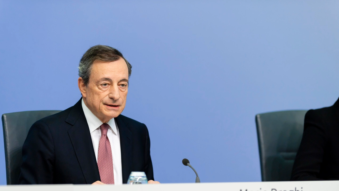 Il presidente Bce Mario Draghi (ImagoE)