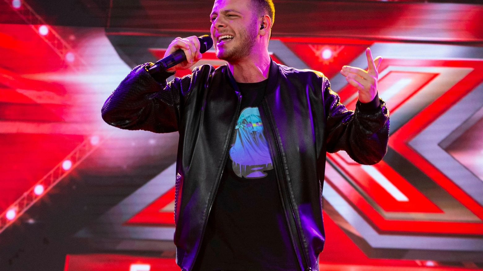 X Factor 2018, performance di Anastasio (Newpress)
