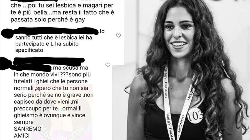 Insulti social a Erika Mattina, finalista di Miss Mondo Italia (Instagram)