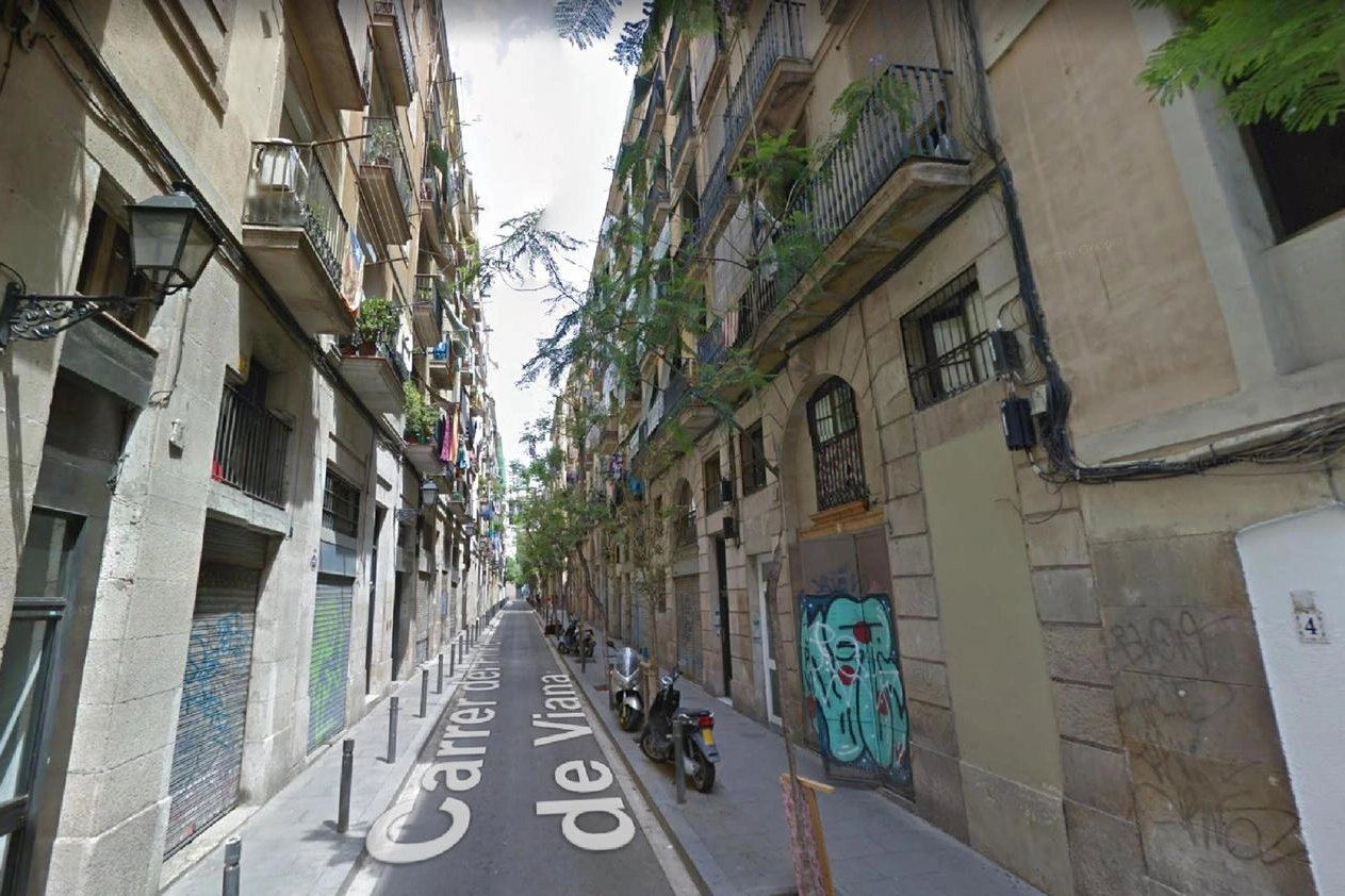 Una veduta di Calle (o Carrer) Princep de Viana tratta da google street view