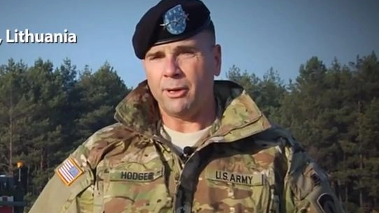 Il generale Frederick 'Ben' Hodges, comandante dell'esercito americano in Europa (Youtube)