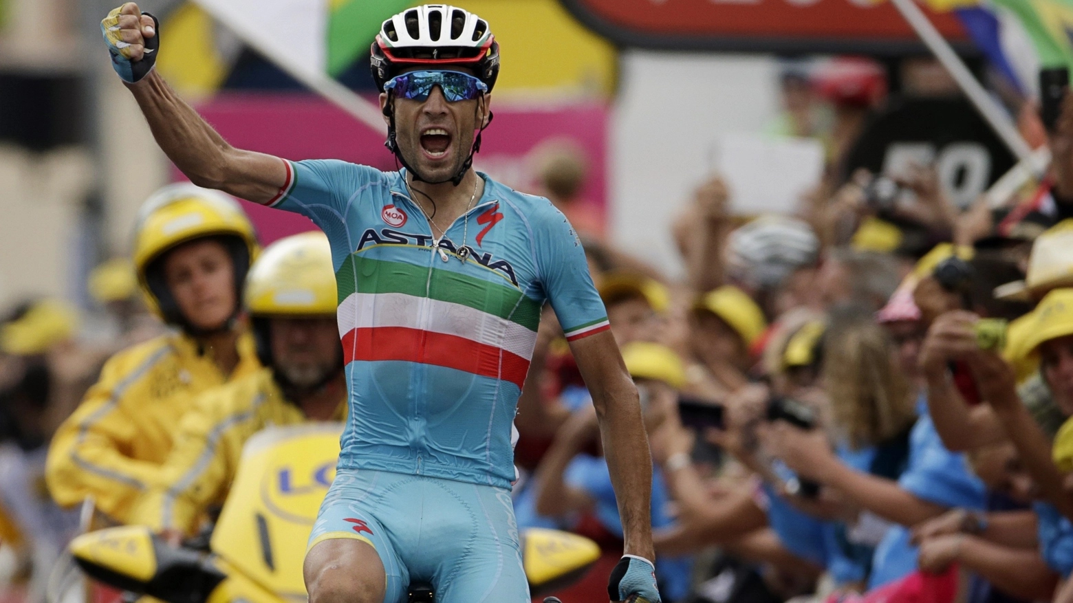 Vincenzo Nibali vince la 19esima tappa  del Tour del France (Reuters)