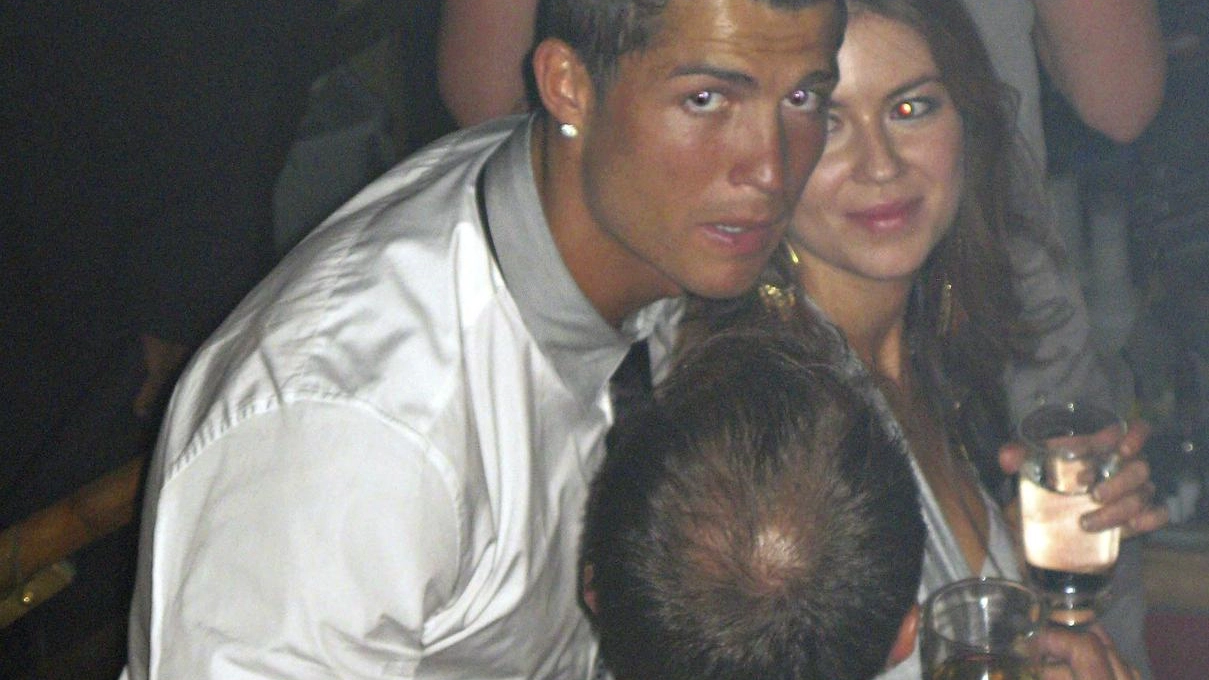 Cristiano Ronaldo con Kathryn Mayorga a Las Vegas nel 2009