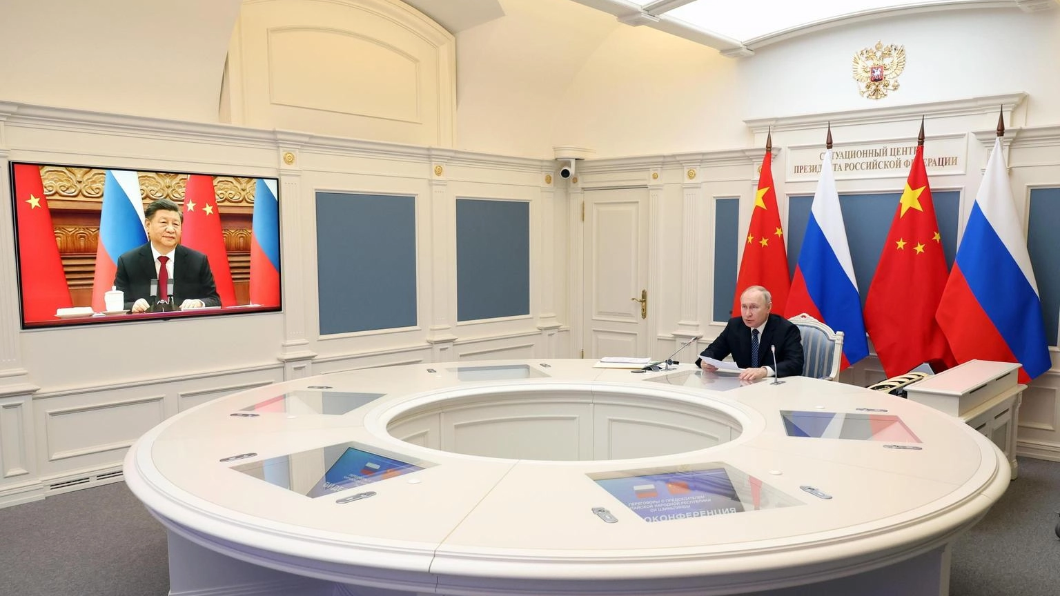 Xi a Putin, 'dobbiamo resistere a interferenze straniere'
