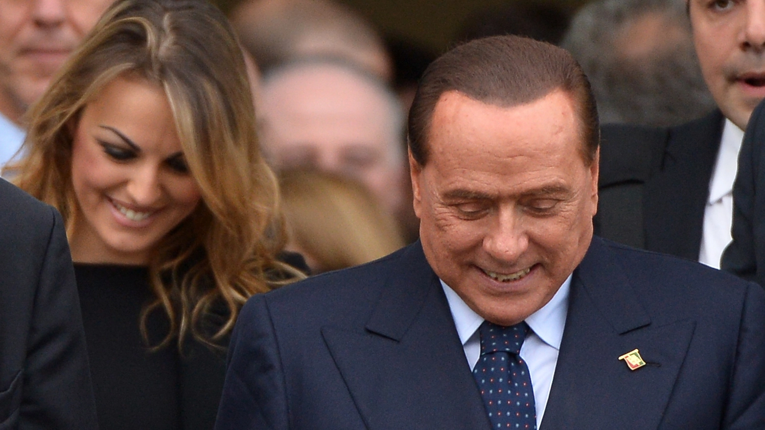 Francesca Pascale e Silvio Berlusconi: ora solo amici (Ansa)