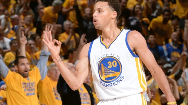 Curry: 34 punti, 13/22 al tiro con 6/11 da 3 (NBA.com)