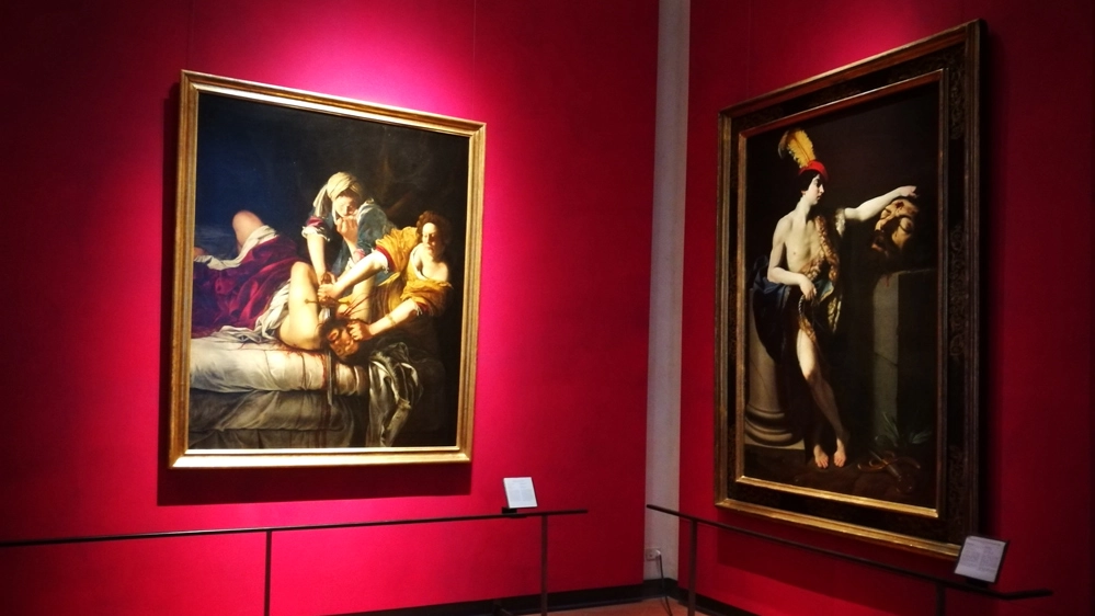 La sala Caravaggio agli Uffizi - Foto: press uffizi.it