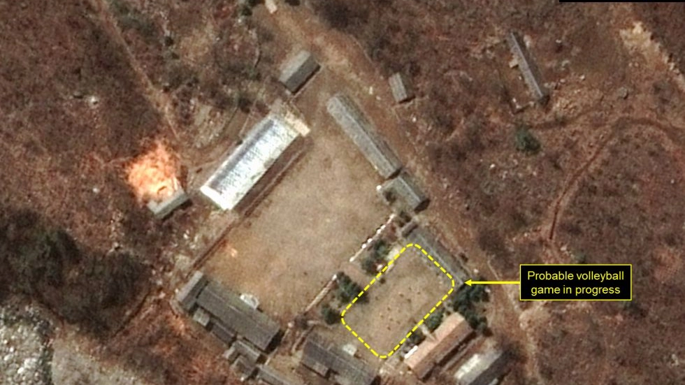 Una foto satellitare della base nordcoreana di Pungge-ri  (da 38North)