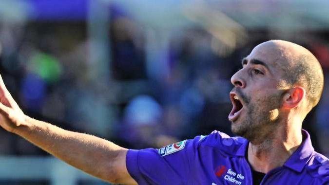 Fiorentina: Borja Valero (foto Ansa)