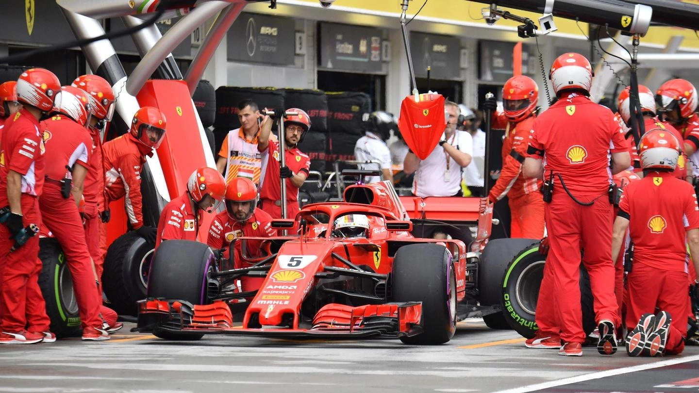 Ferrari, Sebastian Vettel (Ansa)