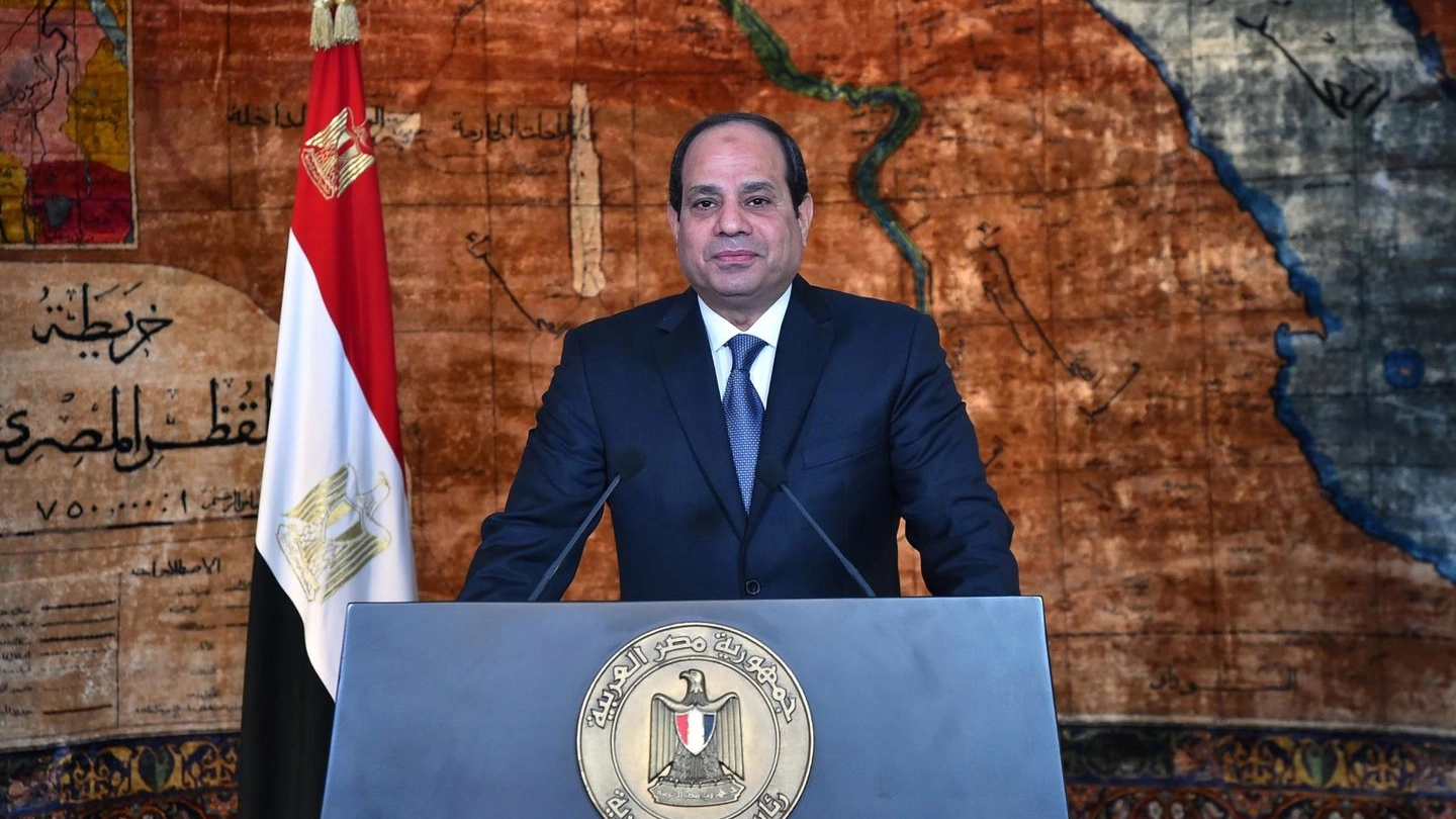 Il presidente egiziano Abdel Fattah al-Sisi (AFP)