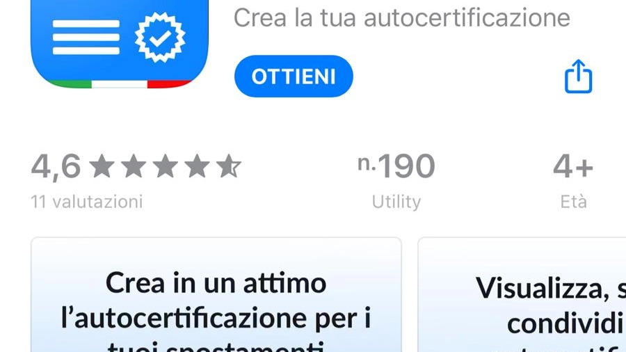 L'app AutoCert19