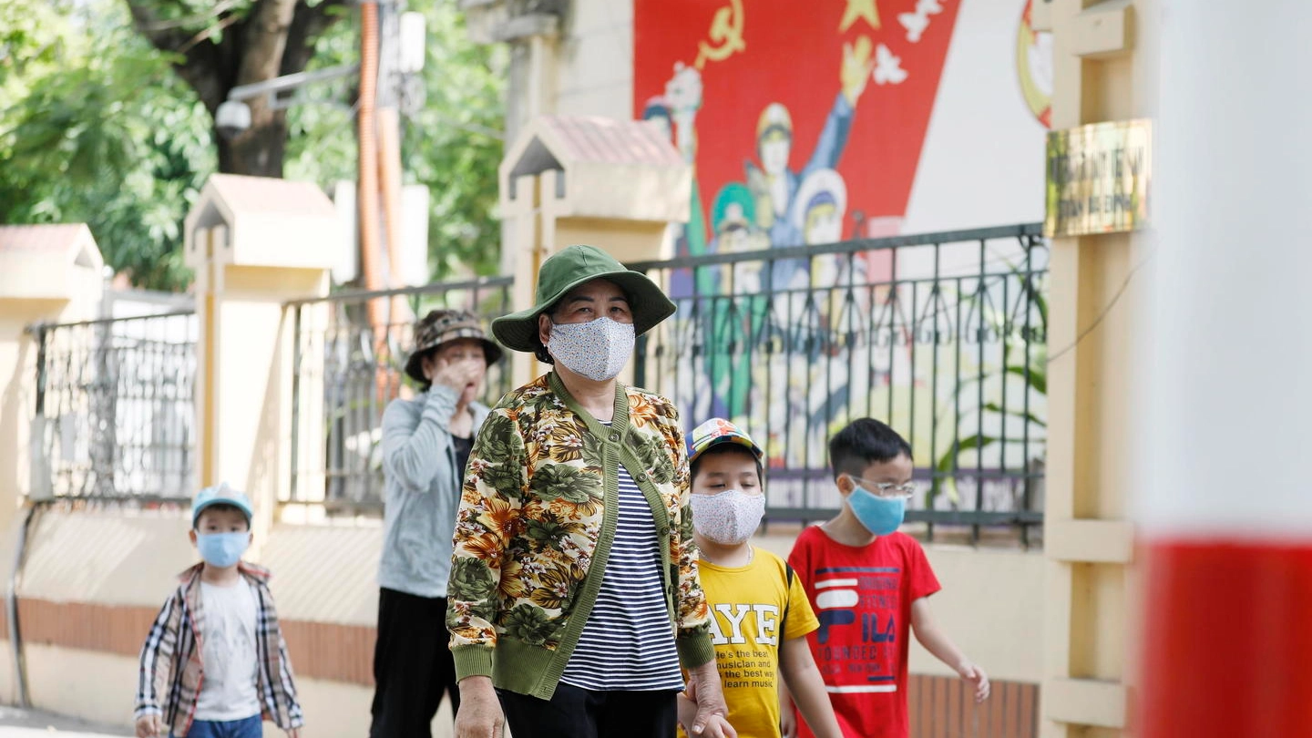 Anche il Vietnam fa i conti col Coronavirus (Ansa)