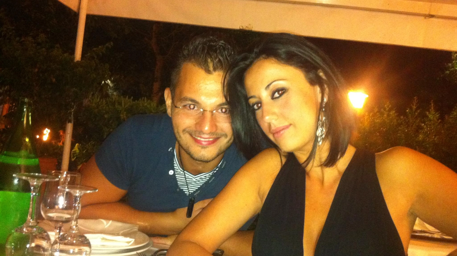 Valentina Milluzzo, 32 anni, con il marito (Da facebook)