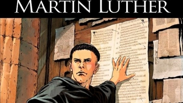 Martin Lutero a fumetti disegnato da Filippo Cenni (Glenat)