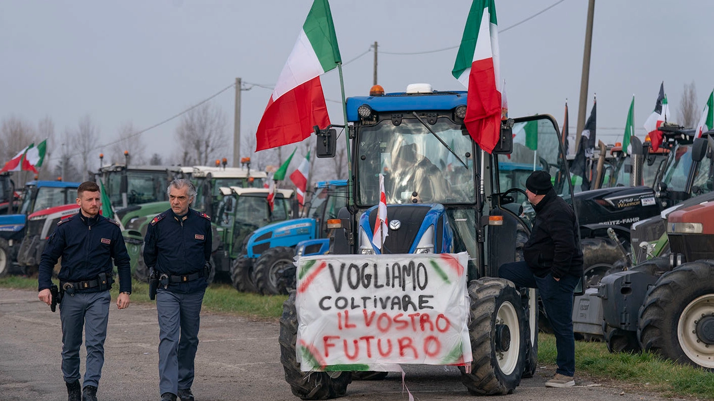 La rabbia dei trattori: il corteo è arrivato a Roma