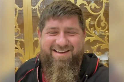 Il leader ceceno Ramzan Kadyrov su Telegram