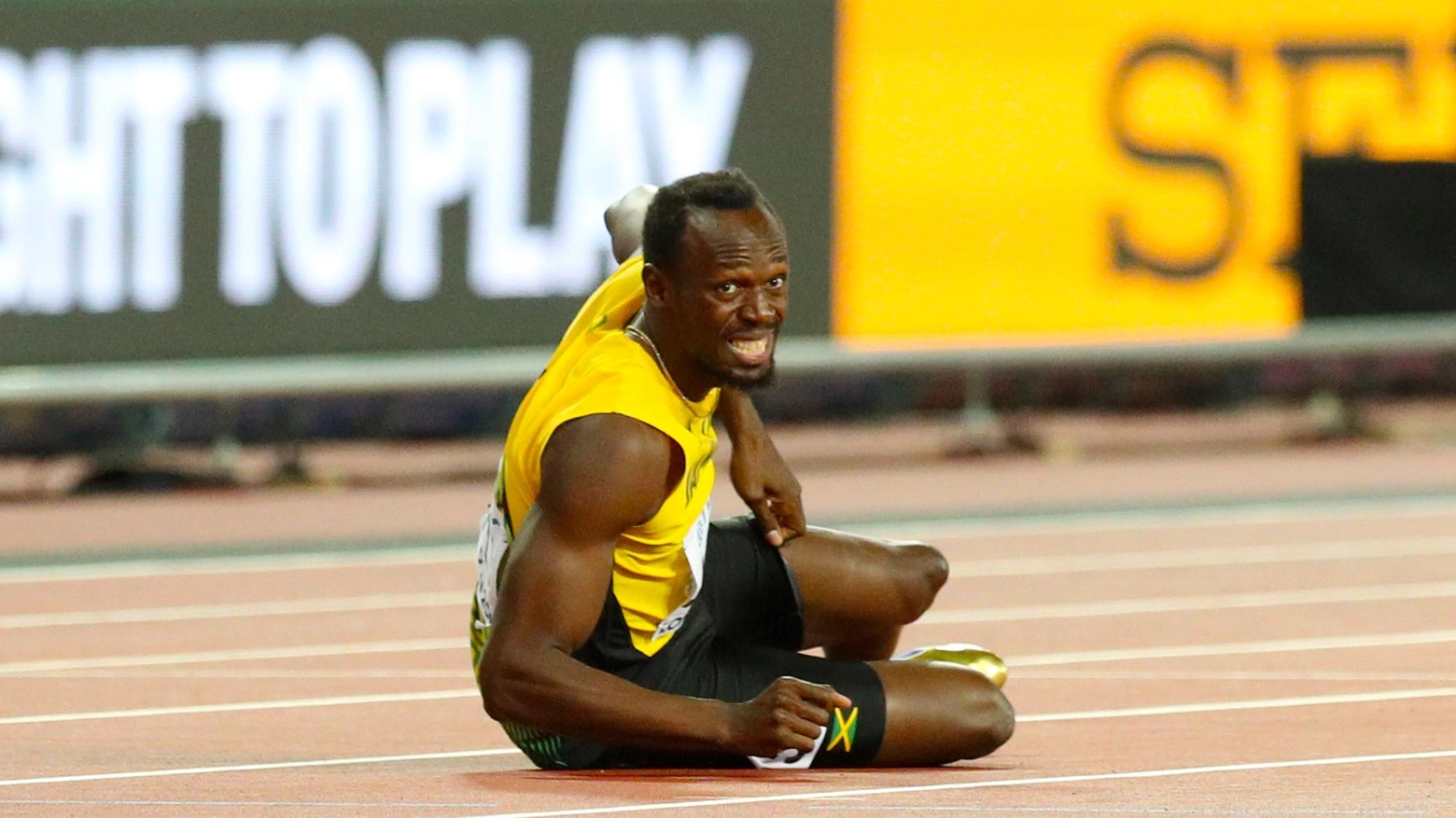 La delusione di Usain Bolt