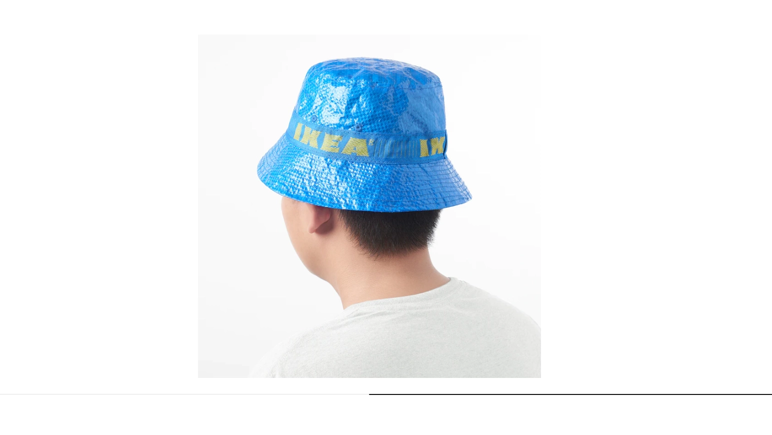 Il cappello Knorva della nuova linea streetwear Ikea