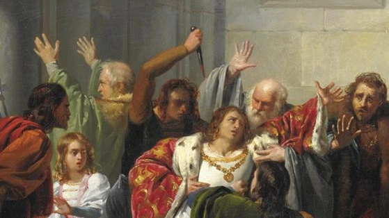 La Congiura dei Pazzi nel dipinto di Stefano Ussi (1822 - 1901)