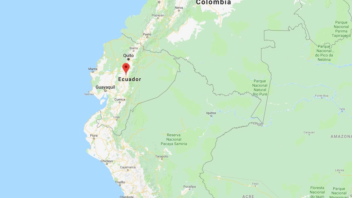 Terremoto in Ecuador: l'epicentro