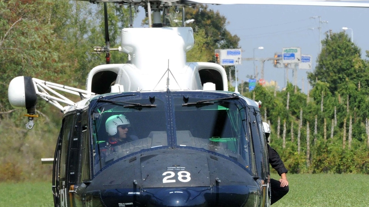 Un elicottero dell’Arma ha perlustrato il territorio lodigiano