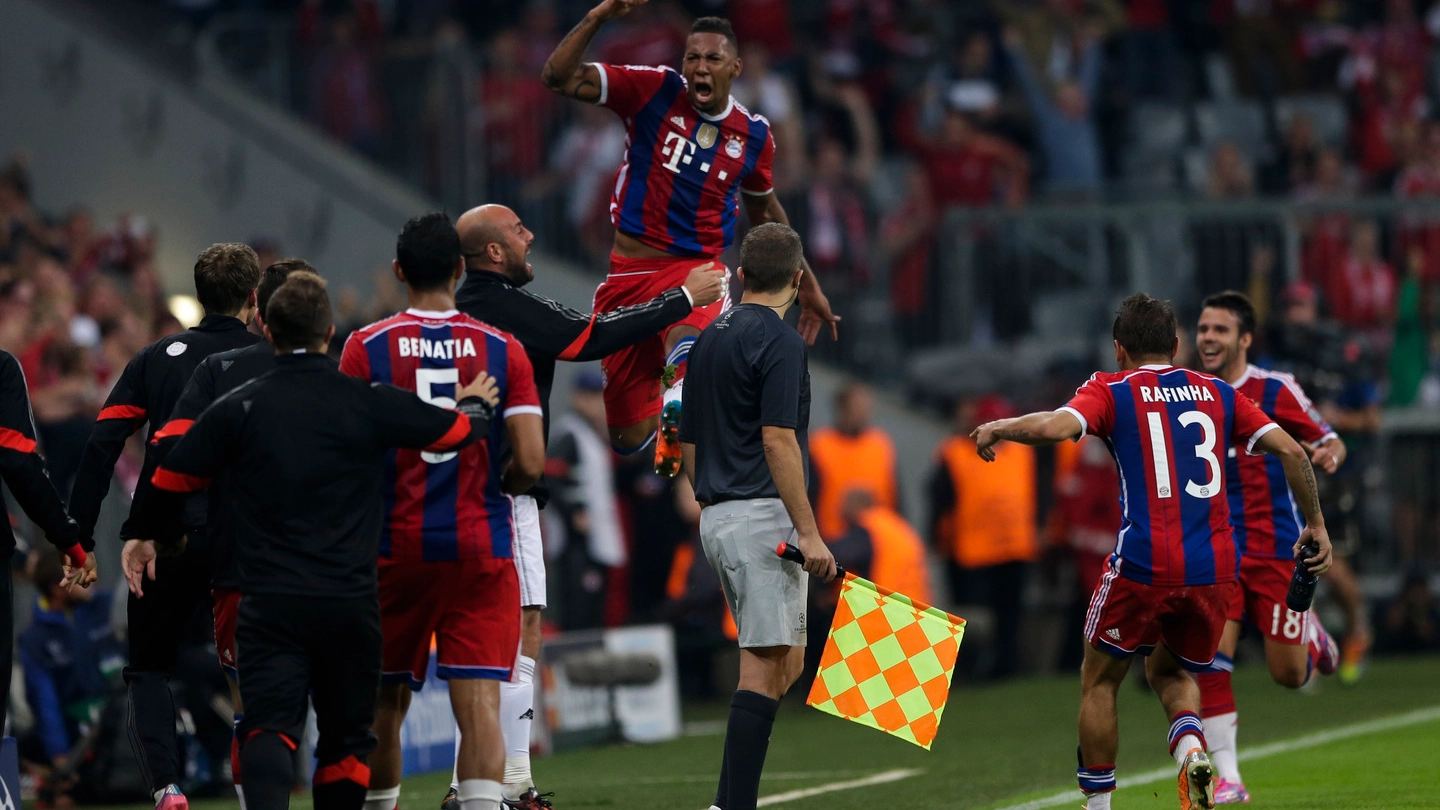 Boateng in gol con il Bayern Monaco (Ap)
