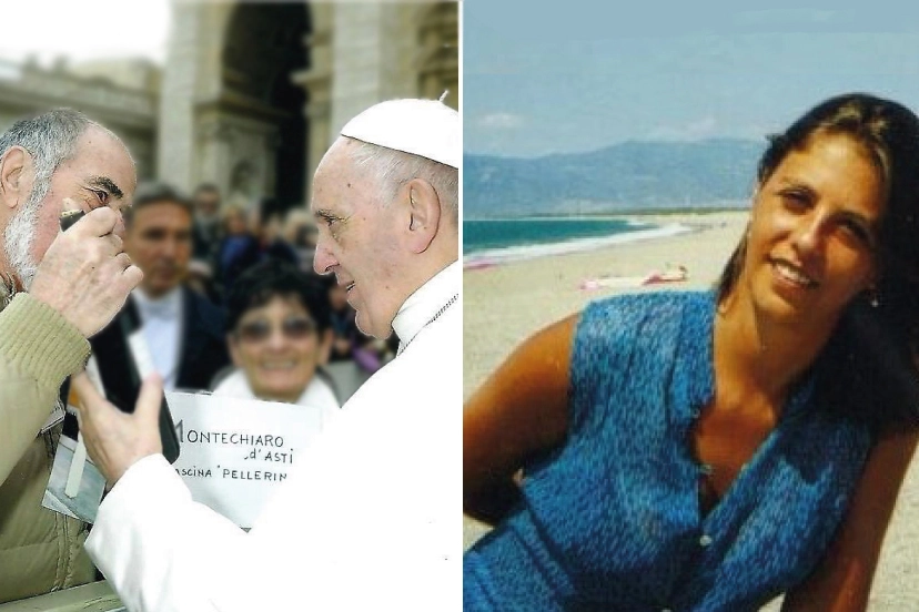 Federica Farinella e il commovente incontro del padre con papa Francesco