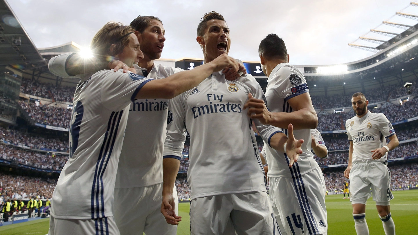 Real Madrid-Atletico Madrid, Cristiano Ronaldo (LaPresse)