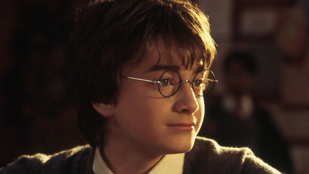 Un'immagine di Daniel Radcliffe (Harry Potter) dal profilo Twitter ufficiale della saga